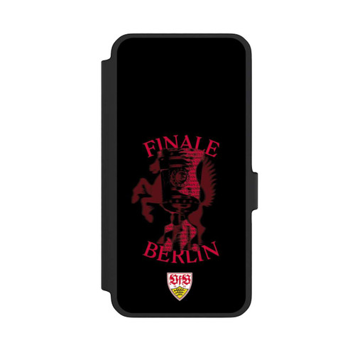 Samsung Galaxy A56 5G NIVOflip VfB Stuttgart Pokalfinale 2026 schwarz