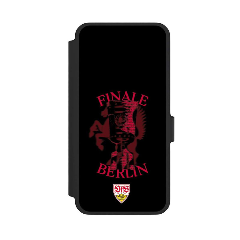 Galaxy A56 5G NIVOflip VfB Stuttgart Pokalfinale 2026 schwarz