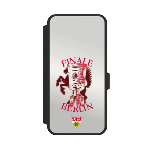 Samsung Galaxy A56 5G NIVOflip VfB Stuttgart Pokalfinale 2026 grau