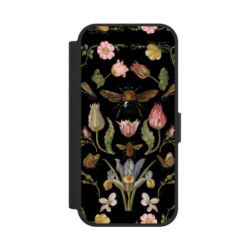  NIVOflip Fleurs Sauvages et Abeilles Fond Noir