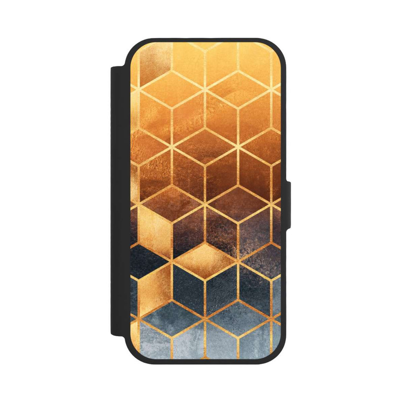 iPhone 17 NIVOflip Würfel goldener Farbverlauf