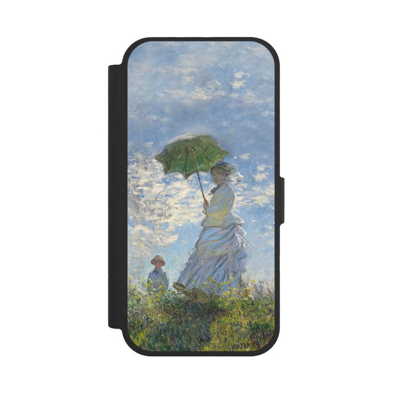 iPhone 17 NIVOflip Frau mit Sonnenschirm - Monet