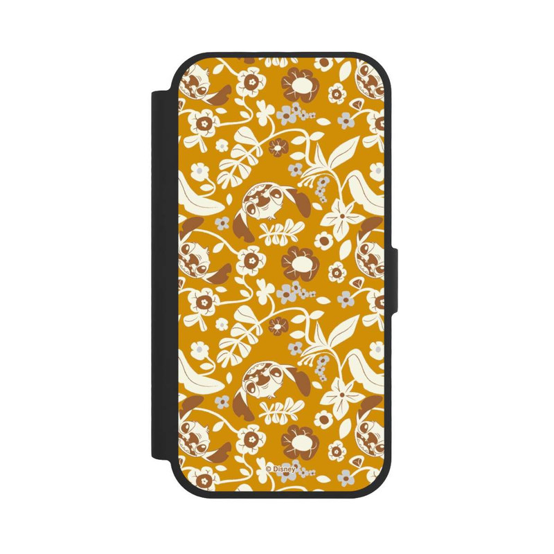 iPhone 17 NIVOflip Stitch Floral Mustard Pattern