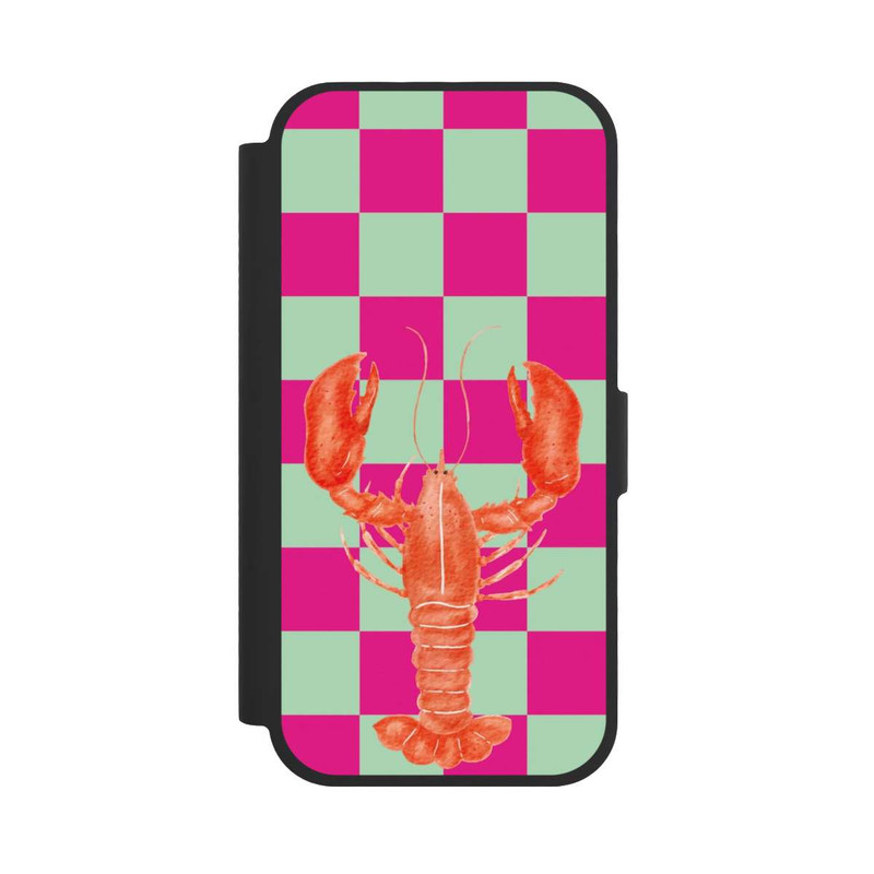 iPhone 17 NIVOflip Pink Checkers Lobster