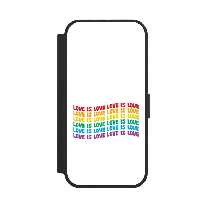 iPhone 17 NIVOflip Love is Love Flag