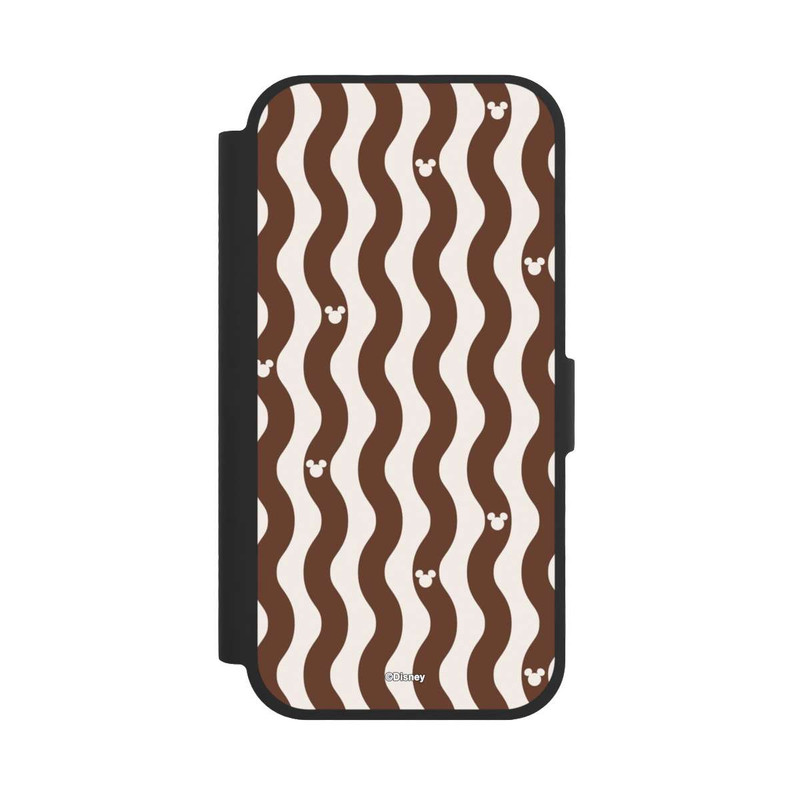 iPhone 17 NIVOflip Micky Muster Braune Wellen