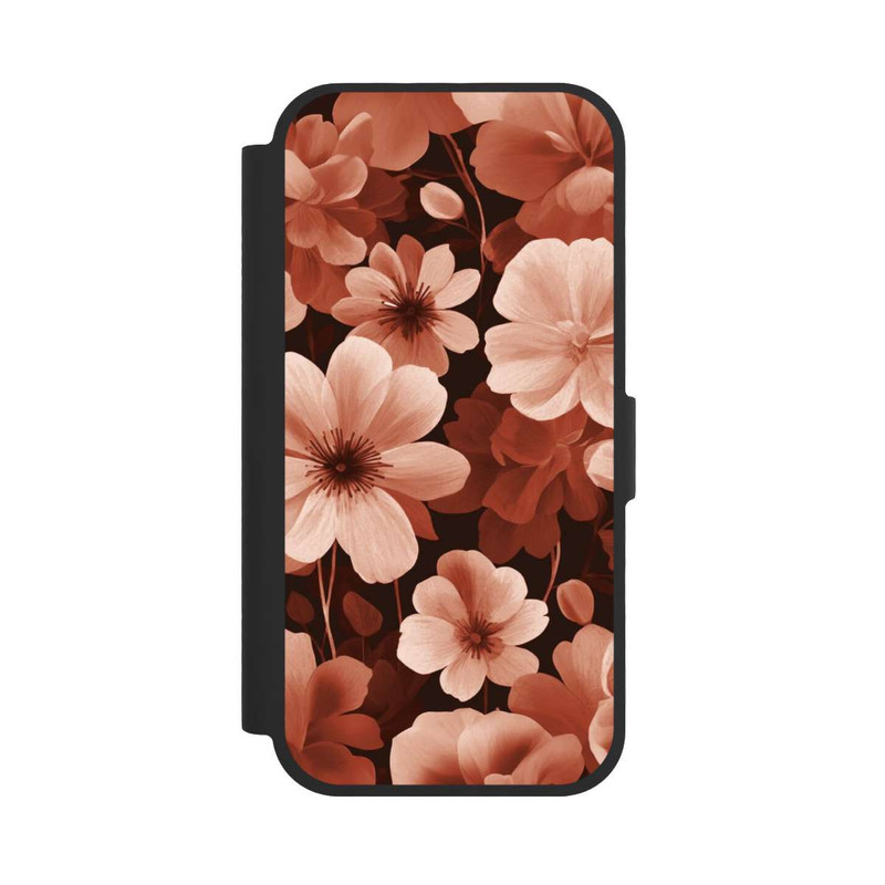 iPhone 17 NIVOflip Rote Negativblumen mit KI