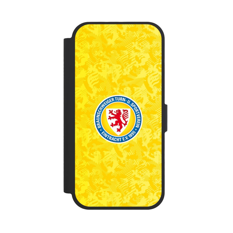 iPhone 17 NIVOflip Eintracht Braunschweig Löwen Muster Gelb