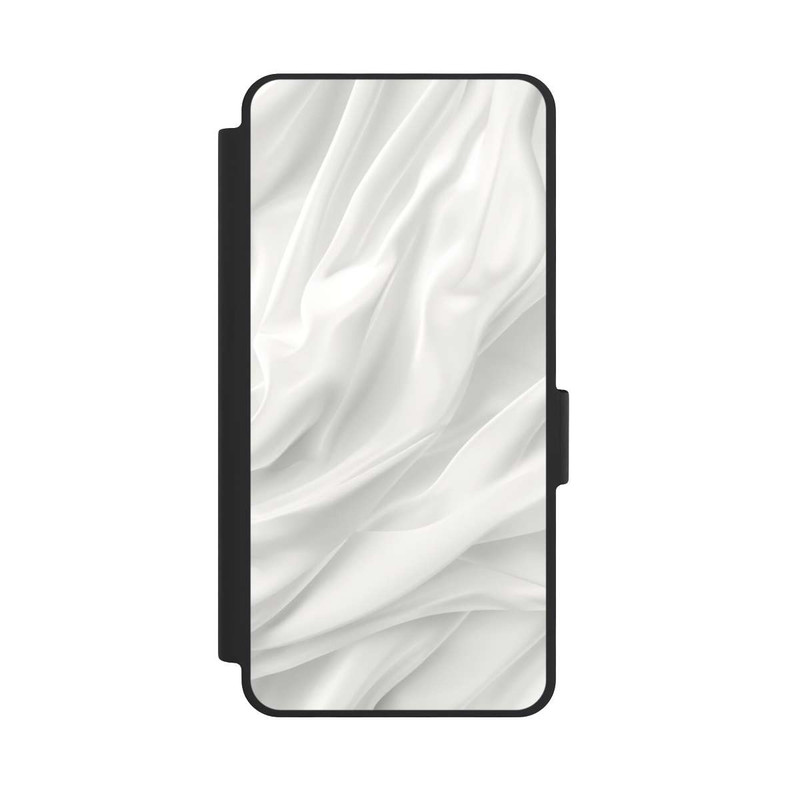 Galaxy S26 NIVOflip White Satin Smooth Texture Mit KI