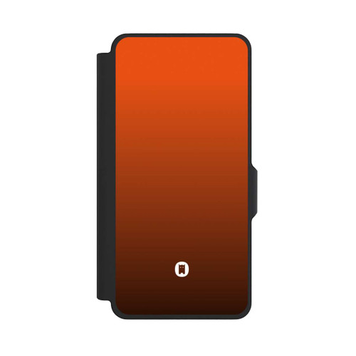 Samsung Galaxy S26+ NIVOflip Nivocase Farbverlauf Orange Schwarz