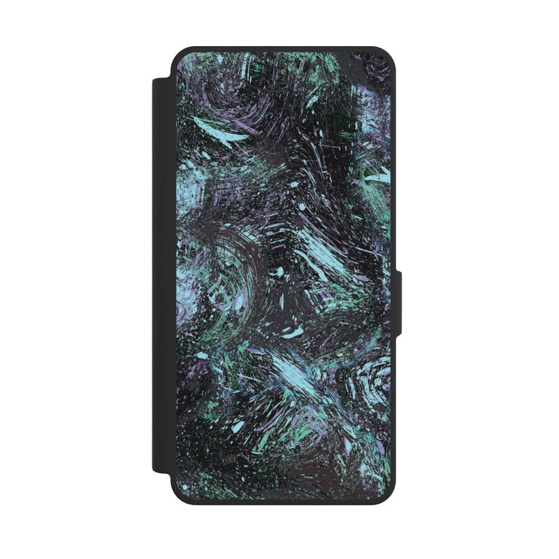 Galaxy S26 Ultra NIVOflip Résumé Dégoulinant De Poussière Pourpre
