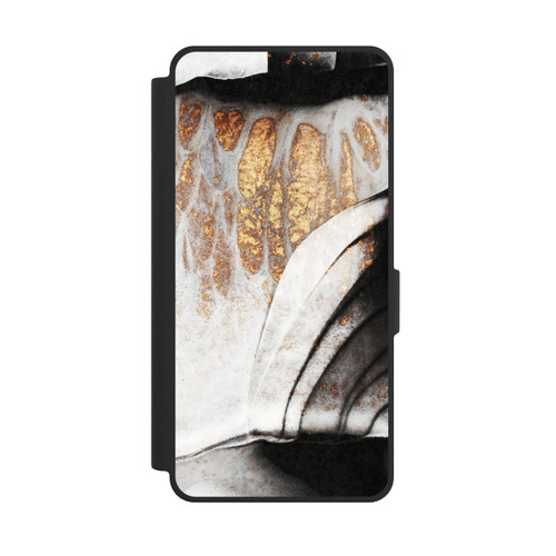 Samsung Galaxy S26 Ultra NIVOflip Veines noires et dorées