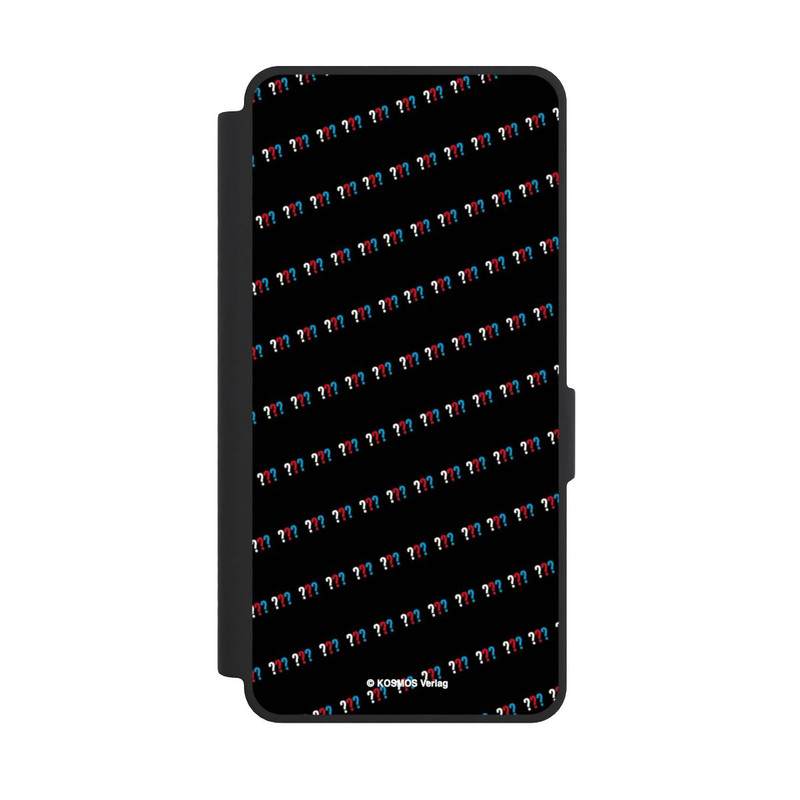 Galaxy S26 Ultra NIVOflip Drei Fragezeichen Muster Schräg