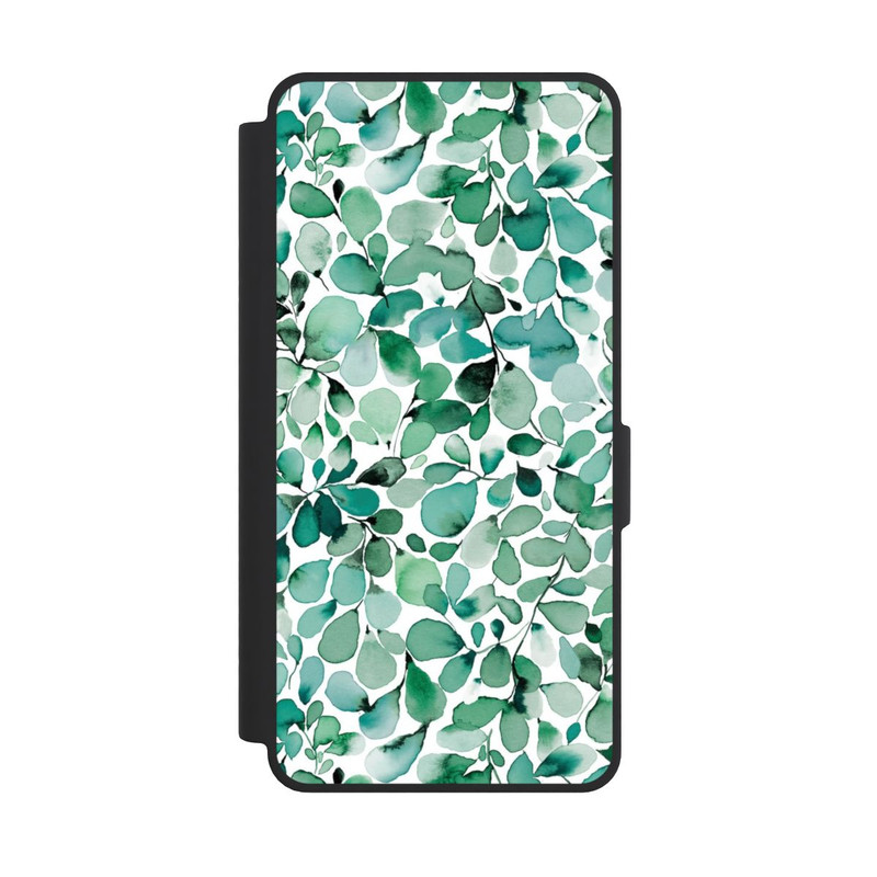 Galaxy S26 Ultra NIVOflip Feuilles feuillues à motif aquarelle