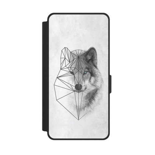 Samsung Galaxy S26 Ultra NIVOflip Polygonic Wolf