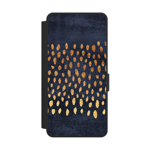 Samsung Galaxy S26 Ultra NIVOflip Or &amp; Bleu Pattern