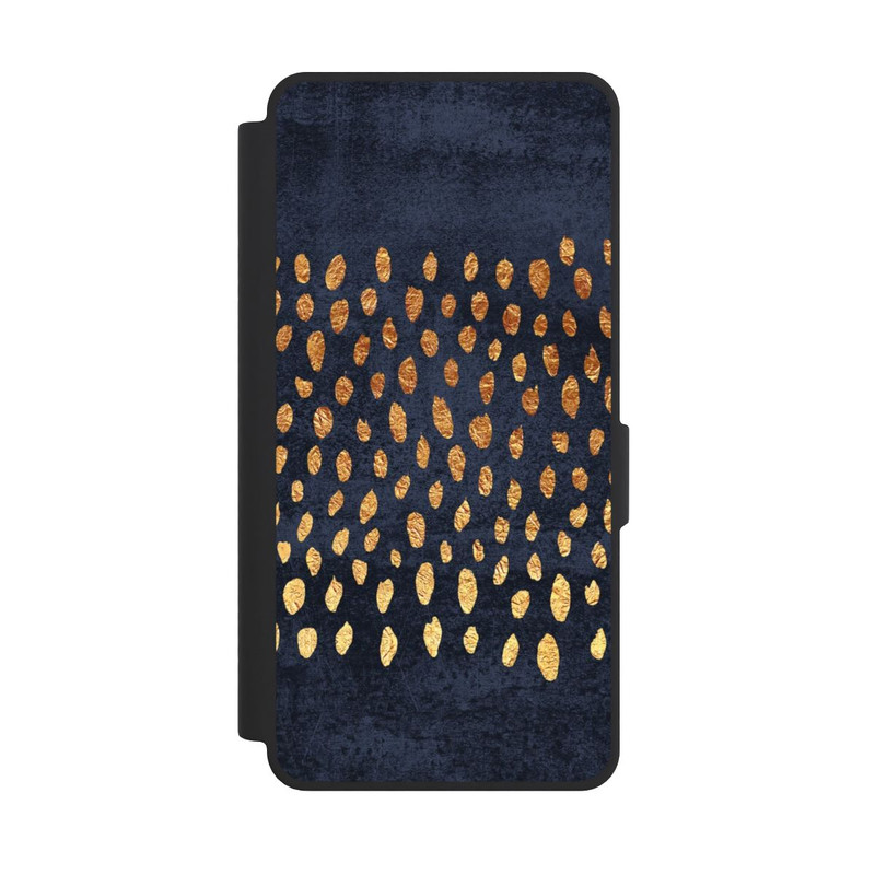 Galaxy S26 Ultra NIVOflip Or & Bleu Pattern