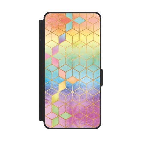 Samsung Galaxy S26 Ultra NIVOflip Cubes Arcs-en-ciel