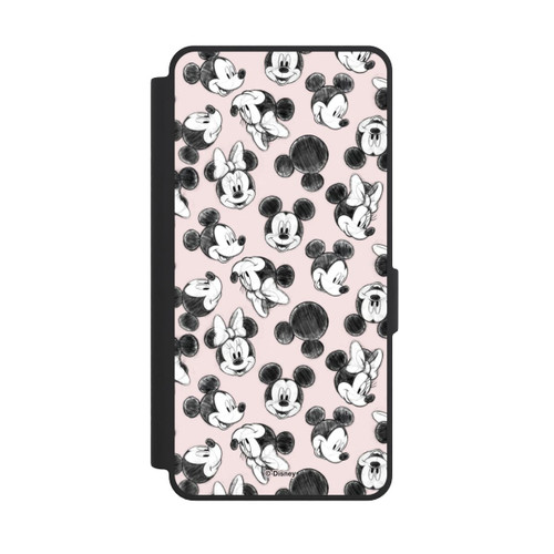 Samsung Galaxy S26 Ultra NIVOflip Minnie &amp; Mickey Many Faces Pink