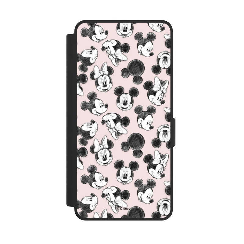 Galaxy S26 Ultra NIVOflip Minnie & Mickey Many Faces Pink