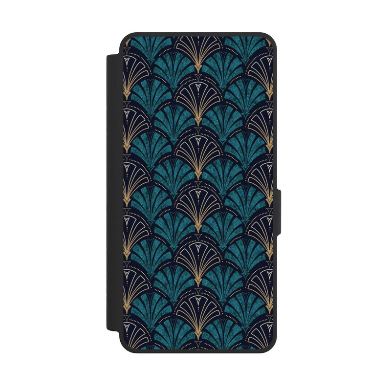 Galaxy S26 Ultra NIVOflip Éventails Art Déco Or