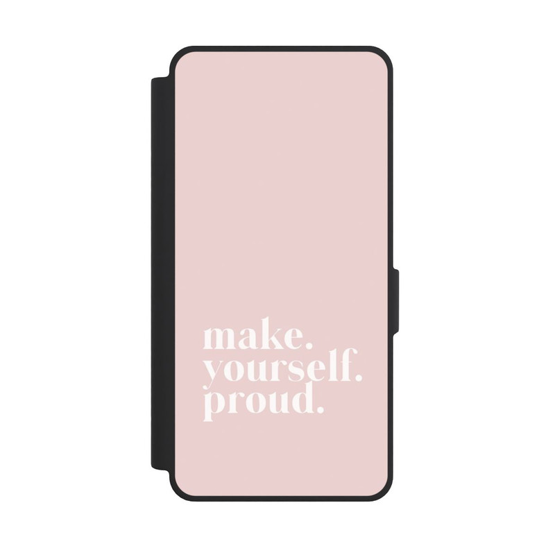 Galaxy S26 Ultra NIVOflip Make Yourself Proud Zitat - Altrosa