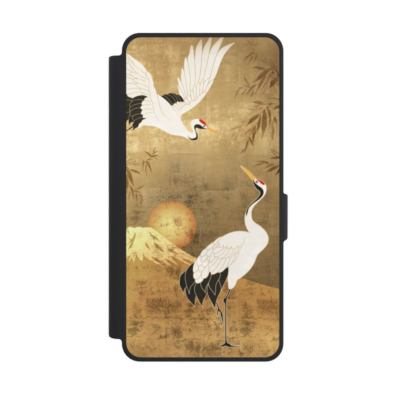 Galaxy S26 Ultra NIVOflip Cranes Gold Japan 1