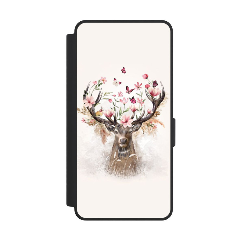 Galaxy S26 Ultra NIVOflip Deer Flowers Antlers