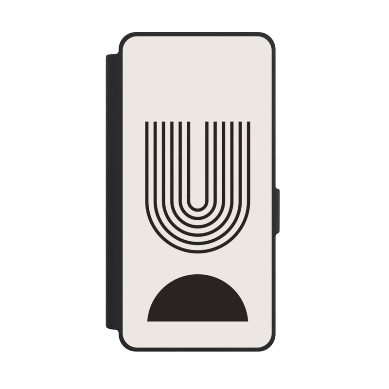 Galaxy S26 Ultra NIVOflip Art moderne Lignes noires