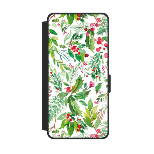 Samsung Galaxy S26 Ultra NIVOflip Christmas Holly Holiday Nature