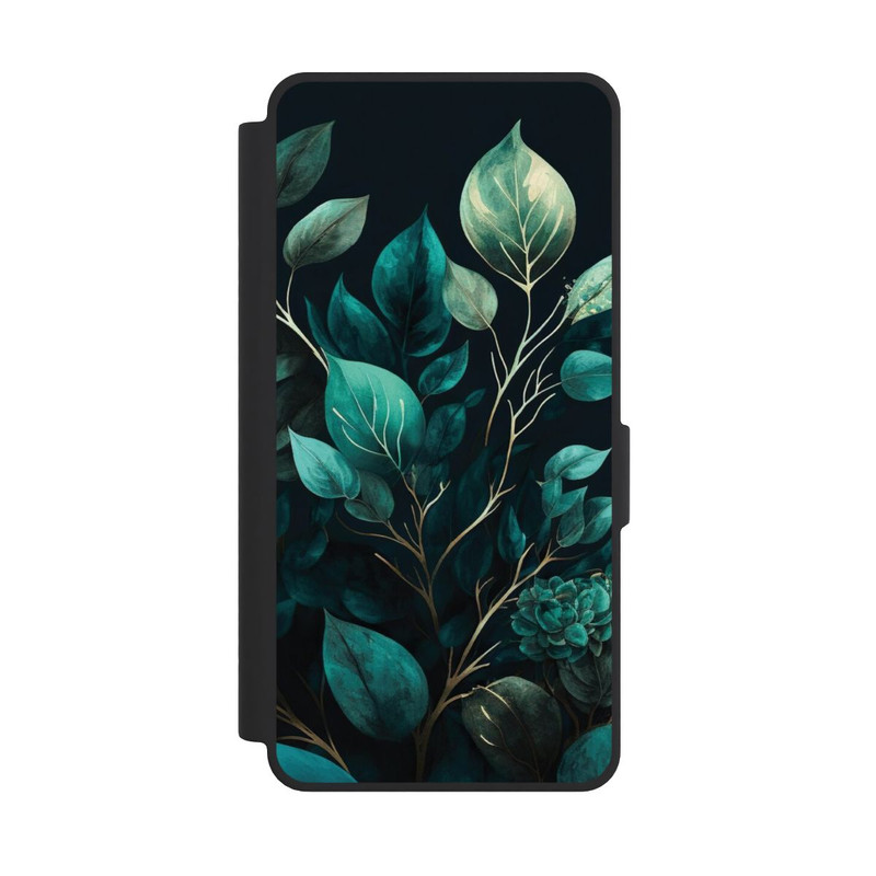 Galaxy S26 Ultra NIVOflip Eucalyptus Fond Sombre avec IA