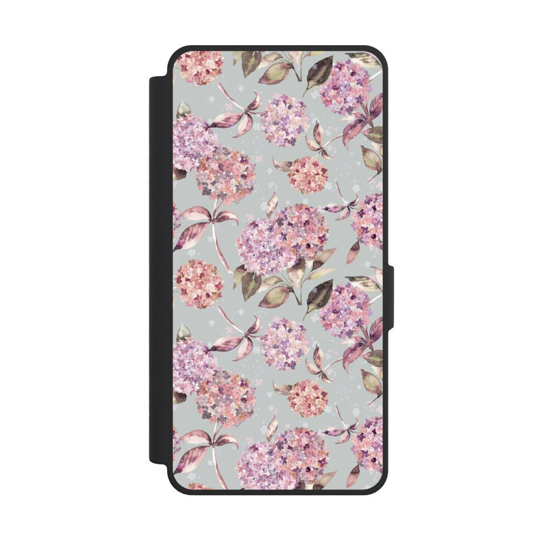 Galaxy S26 Ultra NIVOflip Pastel Magic Hydrangea Floral Watercolor Pink