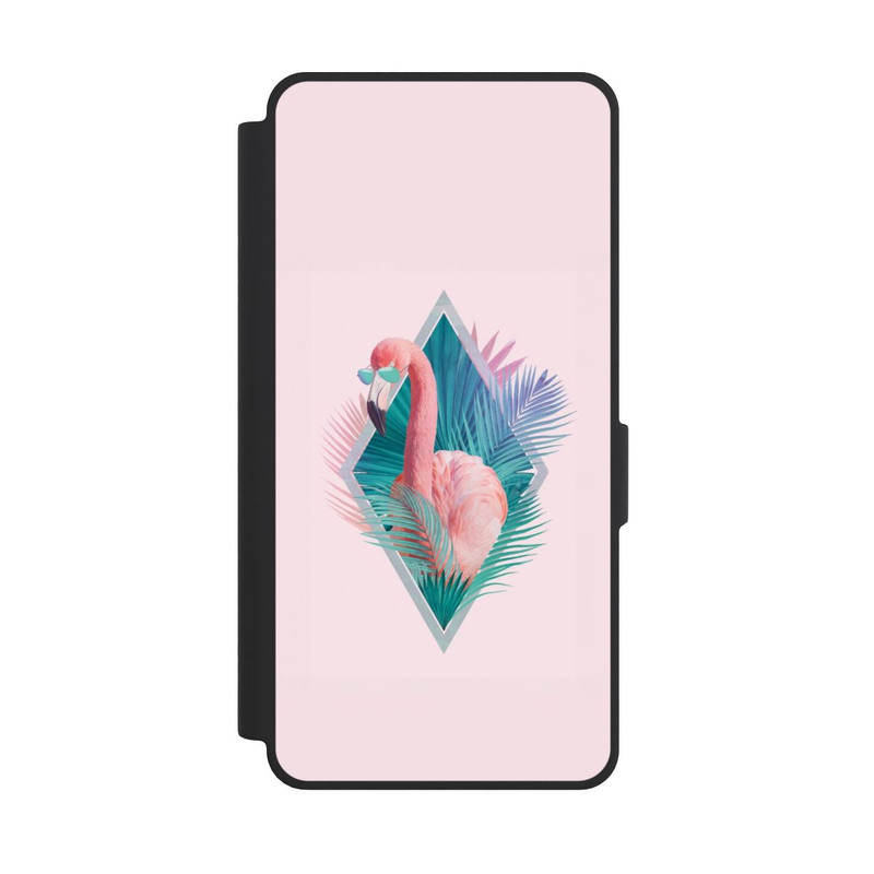 Galaxy S26 Ultra NIVOflip Tropical Leaves Flamingo