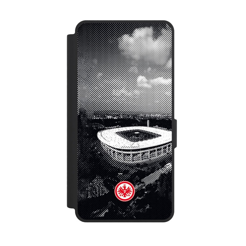 Galaxy S26 Ultra NIVOflip SGE Stadion Schwarz Weiß