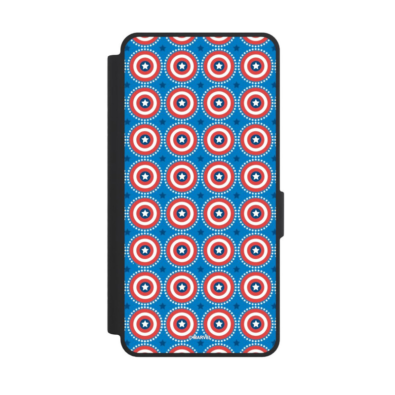 Galaxy S26 Ultra NIVOflip Captain American Shield Pattern