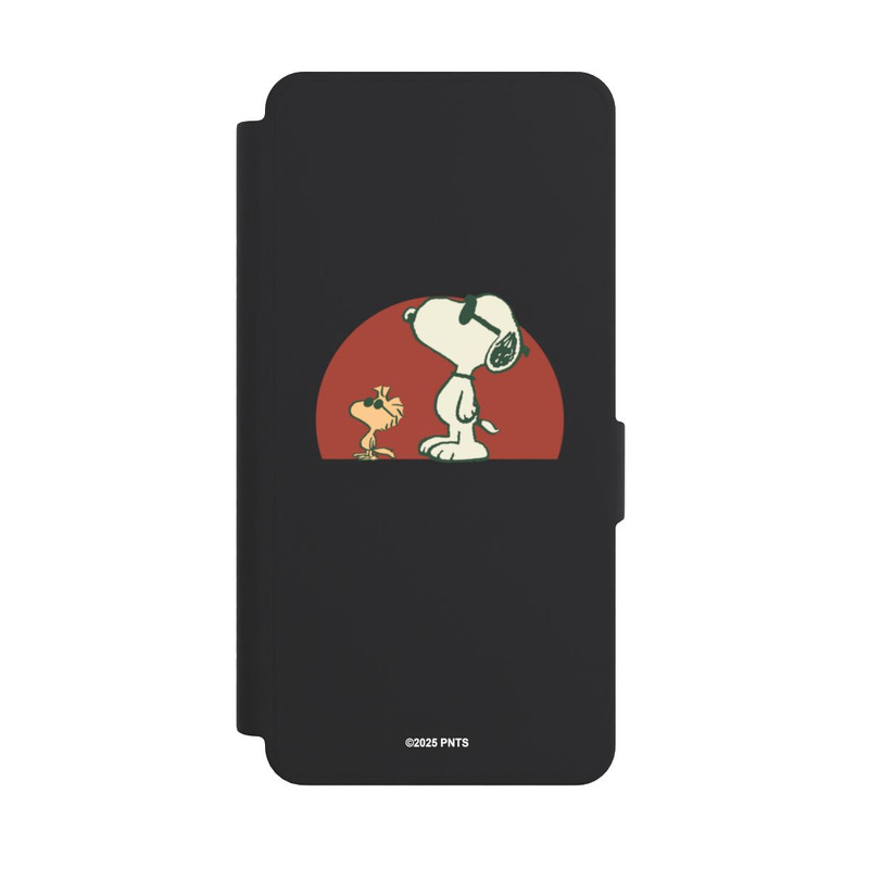 Galaxy S26 Ultra NIVOflip Snoopy Woodstock Far Out transparent