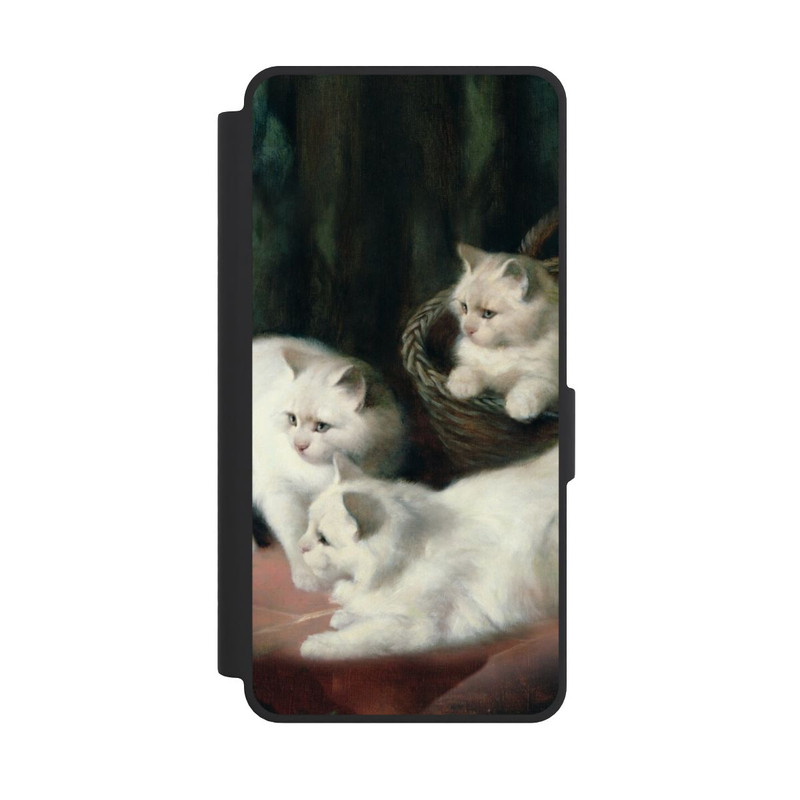 Galaxy S26 Ultra NIVOflip Three White Angora Kittens