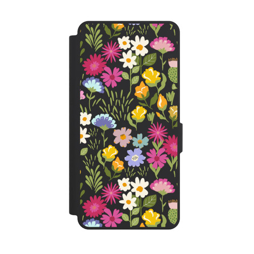 Samsung Galaxy S26 Ultra NIVOflip Bunte Sommerblumen Transparent