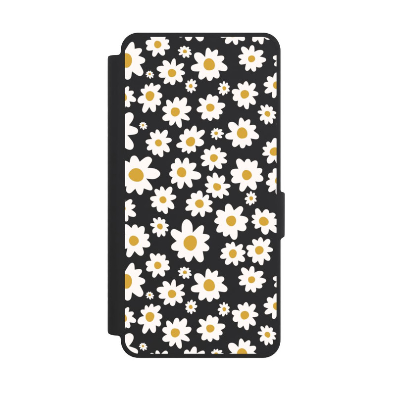 Galaxy S26 Ultra NIVOflip Daisy Flower Seamless Pattern Transparent