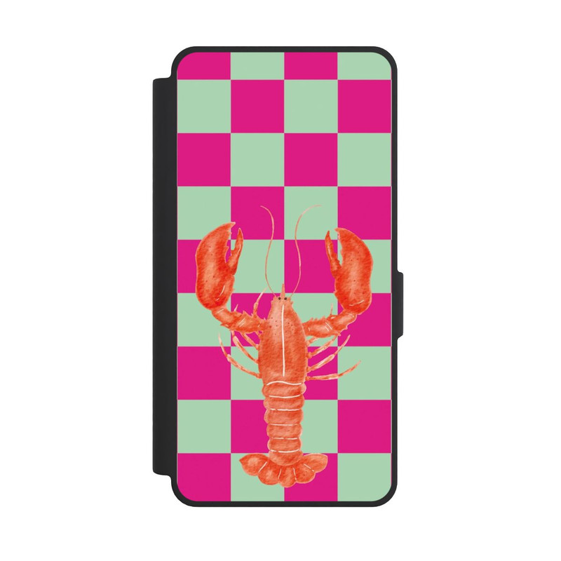 Galaxy S26 Ultra NIVOflip Pink Checkers Lobster