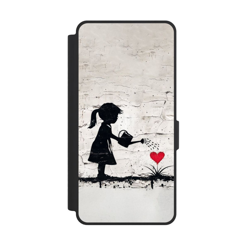Galaxy S26 Ultra NIVOflip Girl Watering Bunch of Flowers 