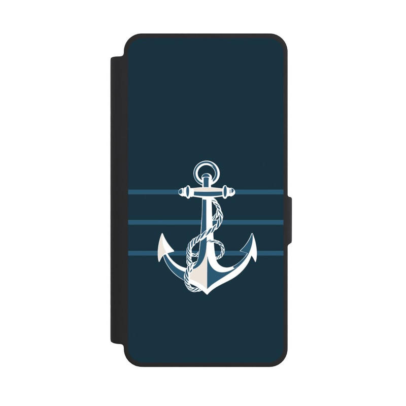 Galaxy S26 Ultra NIVOflip Anchor Line Blue with AI