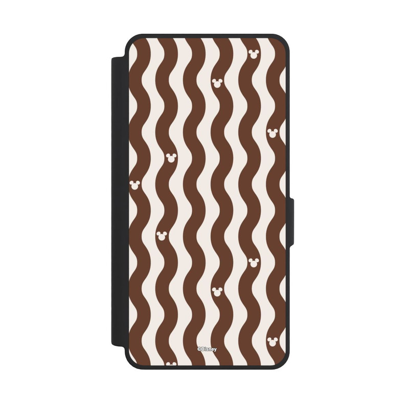 Galaxy S26 Ultra NIVOflip Mickey Mouse Brown Pattern Waves