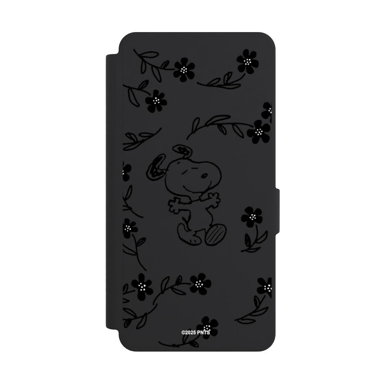 Galaxy S26 Ultra NIVOflip Snoopy und Flowers Transparent
