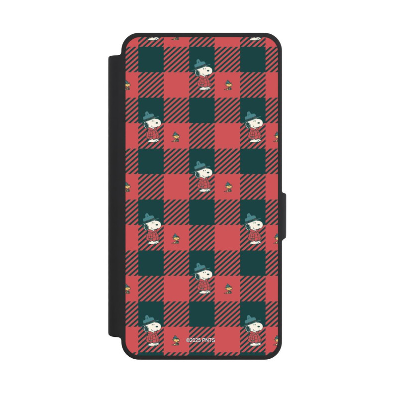 Galaxy S26 Ultra NIVOflip Peanuts Rot Schottenmuster