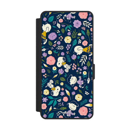 Samsung Galaxy S26 Ultra NIVOflip Peanuts Dark Flower Pattern