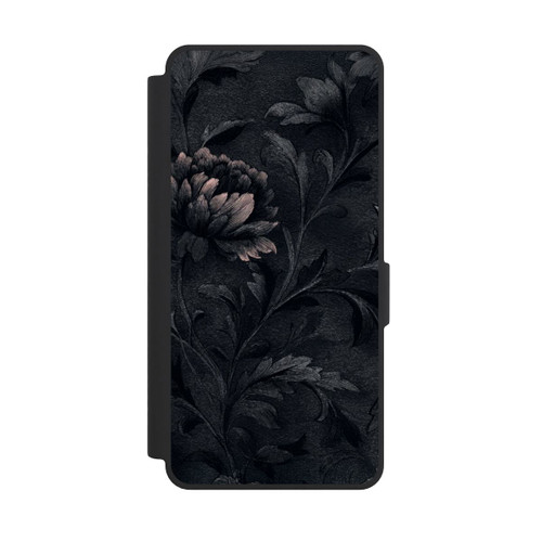 Samsung Galaxy S26 Ultra NIVOflip Dunkles Blumenmuster Vintage