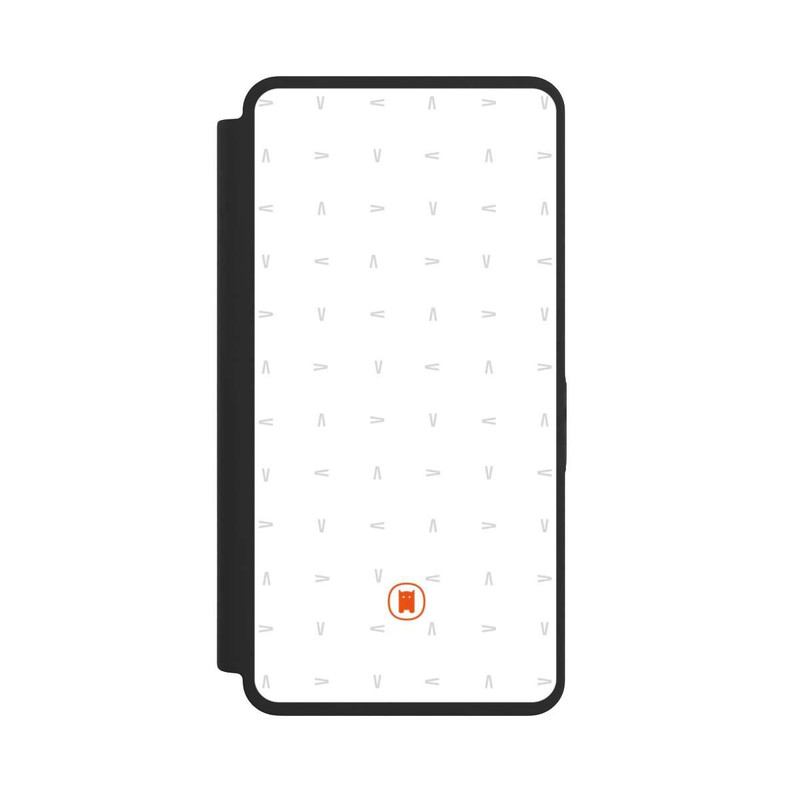 Galaxy S26 Ultra NIVOflip Nivocase Muster Weiss Grau