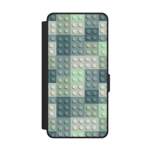 Samsung Galaxy S26 Ultra NIVOflip Green Blocks Pattern
