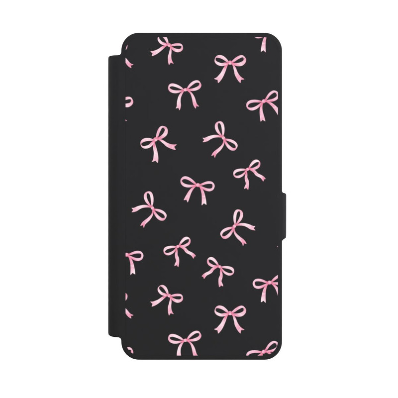 Galaxy S26 Ultra NIVOflip Pink Bows transparent with AI